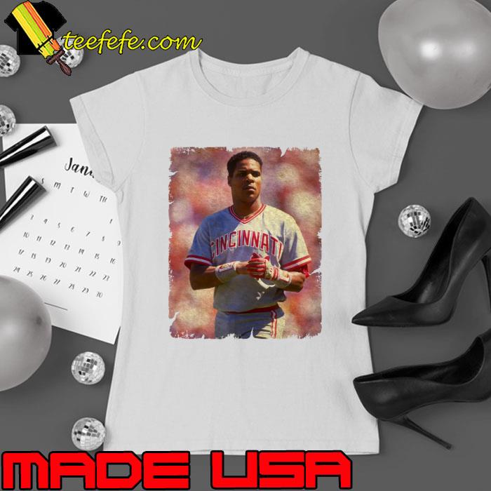 Barry Larkin in Cincinnati Reds player baseball american T-Shirt Ladies tee Barry Larkin in Cincinnati Reds player baseball american T-Shirt Ladies tee