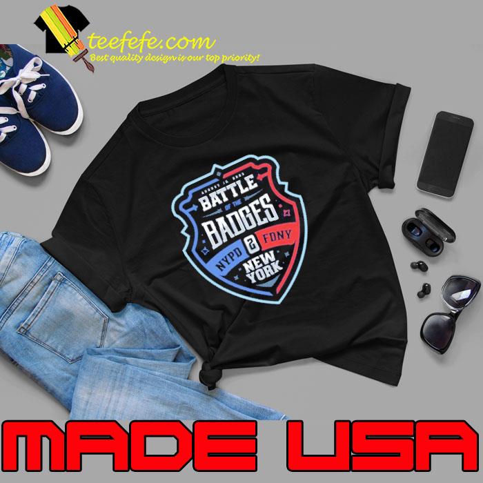 Battle of the badges nypd new york shirt Battle of the badges nypd new york shirt