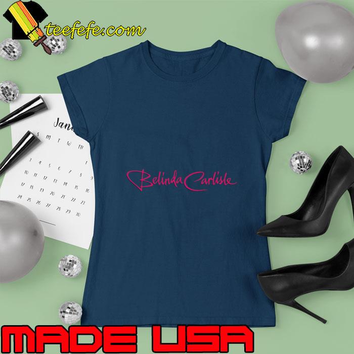 Belinda carlisle 70s wave T-Shirt Ladies tee Belinda carlisle 70s wave T-Shirt Ladies tee