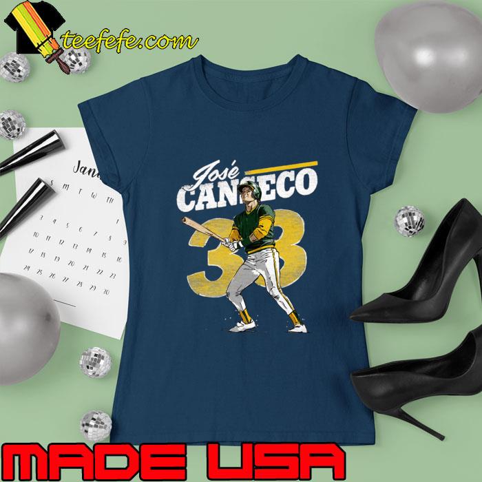 Best jose Canseco Oakland Baseball Number 33 Player Sports Lover T-Shirt Ladies tee Best jose Canseco Oakland Baseball Number 33 Player Sports Lover T-Shirt Ladies tee