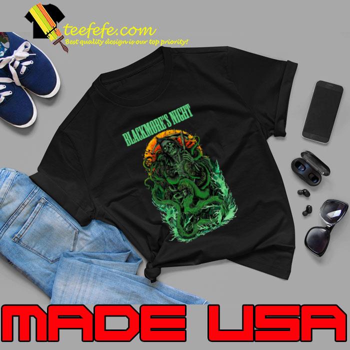 Blackmore's night band skull blood moon T-Shirt