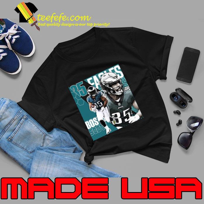Boston Scott Football Design Poster Eagles T-Shirt