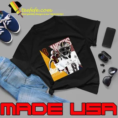 Brian Robinson Jr Football Design Poster Commanders T-Shirt