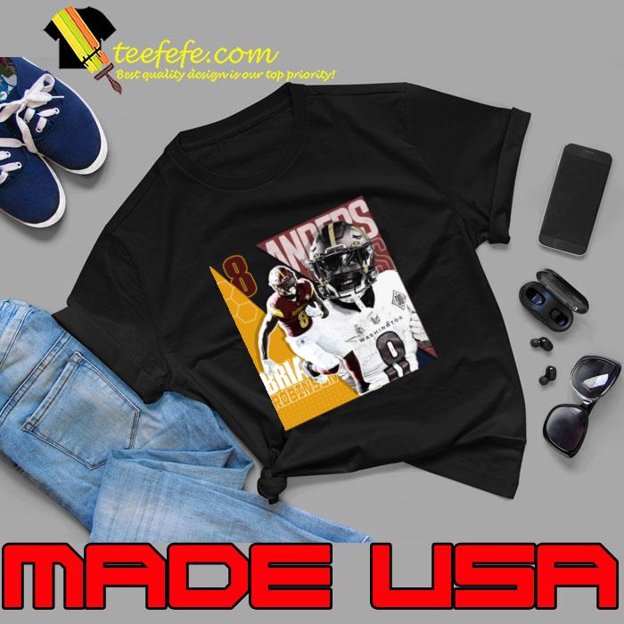 Brian Robinson Jr Football Design Poster Commanders T-Shirt