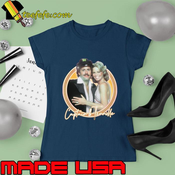 Captain & Tennille Retro Fan Art T-Shirt Ladies tee Captain & Tennille Retro Fan Art T-Shirt Ladies tee