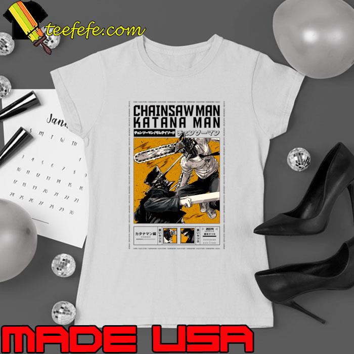 Chainsaw vs Katana V2 T-Shirt Ladies tee Chainsaw vs Katana V2 T-Shirt Ladies tee