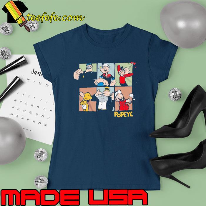 Characters Popeye Cartoon s Ladies tee Characters Popeye Cartoon s Ladies tee