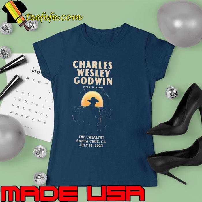 Charles Wesley Godwin at The Catalyst Santa Cruz 7 14 2023 s Ladies tee Charles Wesley Godwin at The Catalyst Santa Cruz 7 14 2023 s Ladies tee