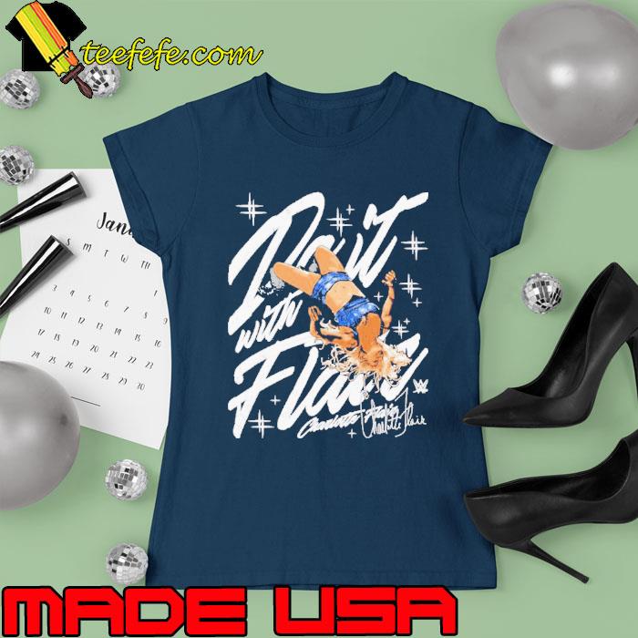 Charlotte Flair Do It With Flair signature s Ladies tee Charlotte Flair Do It With Flair signature s Ladies tee