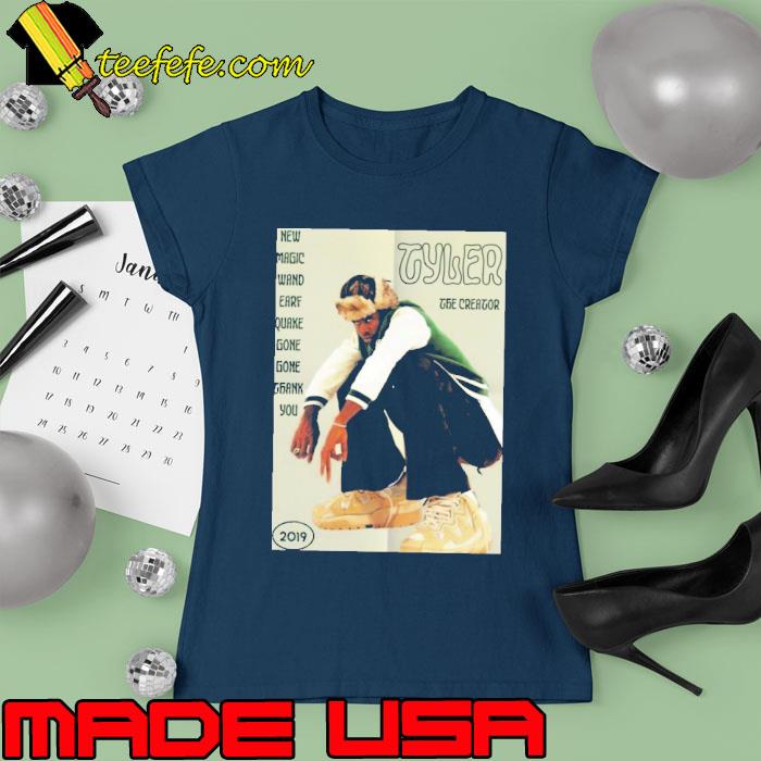 Cheap vintage new magic wand earf quake gone gone tyler the creator poster s Ladies tee Cheap vintage new magic wand earf quake gone gone tyler the creator poster s Ladies tee
