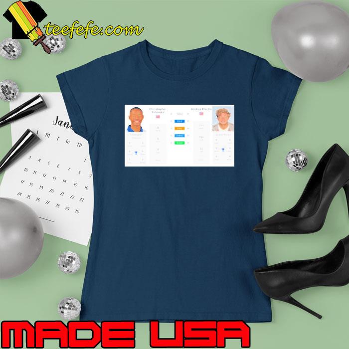 Christopher Eubanks vs Andres Martin s Ladies tee Christopher Eubanks vs Andres Martin s Ladies tee