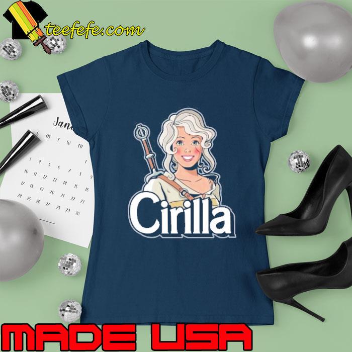 Cirilla girl cartoon T-Shirt Ladies tee Cirilla girl cartoon T-Shirt Ladies tee