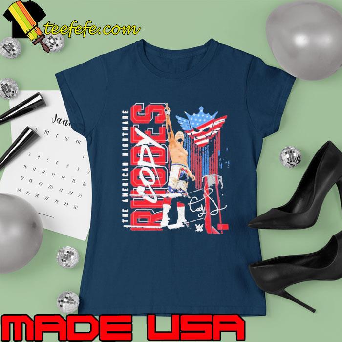 Cody Rhodes The American nightmare Mask signature s Ladies tee Cody Rhodes The American nightmare Mask signature s Ladies tee