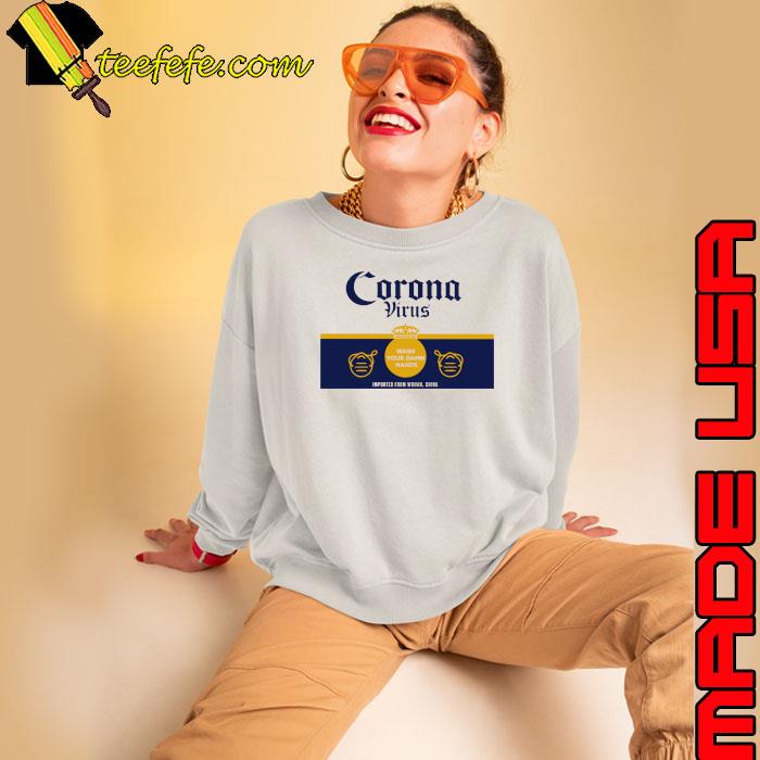 Corona Virus Label Logo Shirt