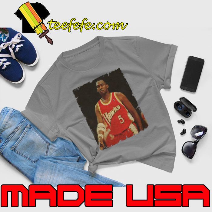 Danny Manning American Basketball Associate Heads Mens During His Hawks Days T-Shirt Unisex Danny Manning American Basketball Associate Heads Mens During His Hawks Days T-Shirt Unisex