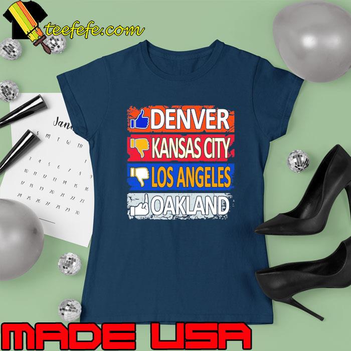Denver Football Fan - Funny West Rival Rankings Shirt Ladies tee Denver Football Fan - Funny West Rival Rankings Shirt Ladies tee