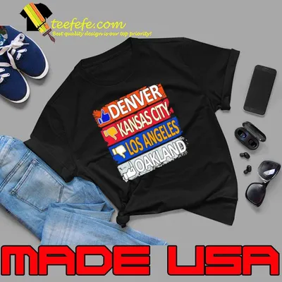 Denver Football Fan - Funny West Rival Rankings Shirt