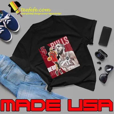 Derrick Jones Jr Football Design Poster Bulls T-Shirt
