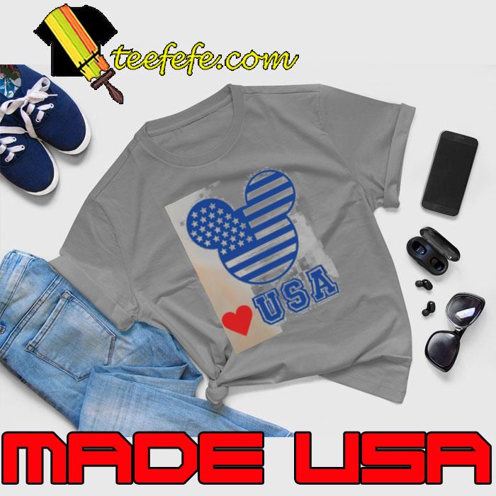 Disney Memorial Day Disney Mickey Minnie Head 4th Of July Shirt Unisex Disney Memorial Day Disney Mickey Minnie Head 4th Of July Shirt Unisex