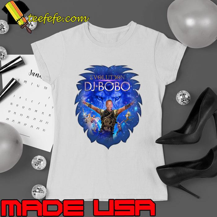 Dj bobo evolut30n tour lion T-Shirt Ladies tee Dj bobo evolut30n tour lion T-Shirt Ladies tee