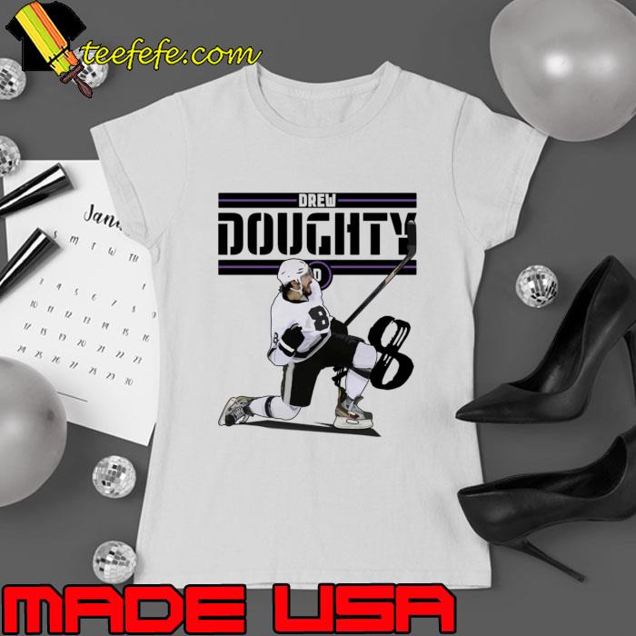 Drew Doughty Los Angles KIngs Playing Hockey NHL T-Shirt Ladies tee Drew Doughty Los Angles KIngs Playing Hockey NHL T-Shirt Ladies tee