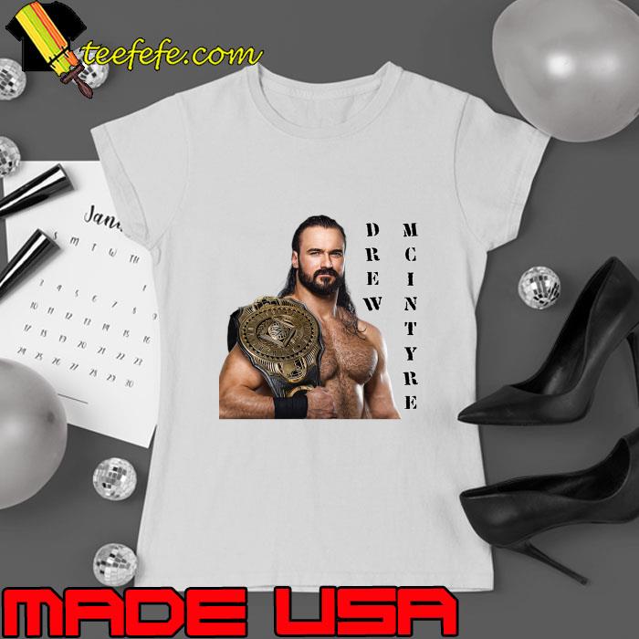 Drew Mcintyre A Scottish Wrestler WWE T-Shirt Ladies tee Drew Mcintyre A Scottish Wrestler WWE T-Shirt Ladies tee