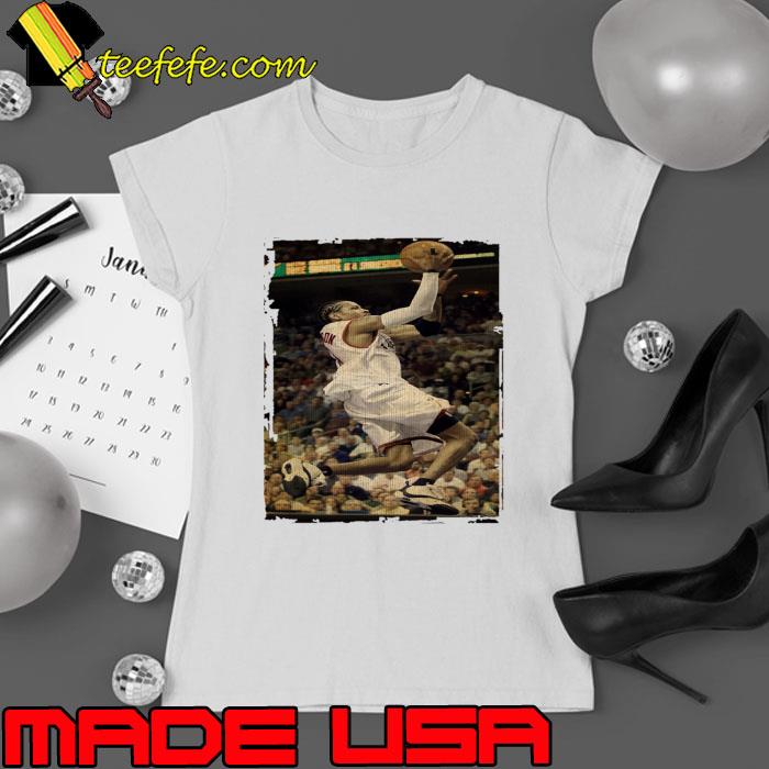 Dunk Allen Iverson Sixers Vintage Player Basketball T-Shirt Ladies tee Dunk Allen Iverson Sixers Vintage Player Basketball T-Shirt Ladies tee