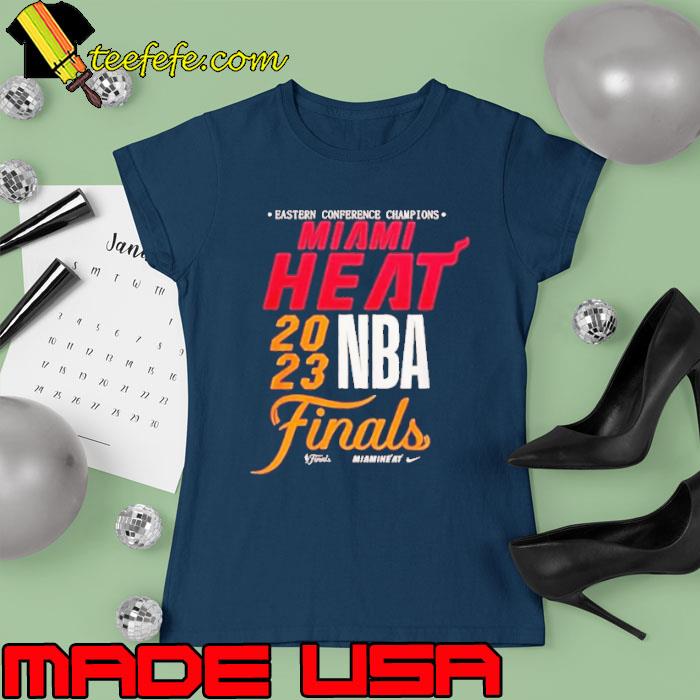 Eastern conference champions Miami Heat NBA finals 2023 s Ladies tee Eastern conference champions Miami Heat NBA finals 2023 s Ladies tee