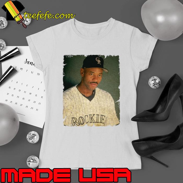 Ellis Burks American Outfielder MLB 40 - 45 (1996) T-Shirt Ladies tee Ellis Burks American Outfielder MLB 40 - 45 (1996) T-Shirt Ladies tee