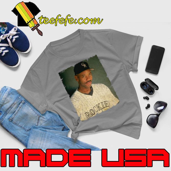 Ellis Burks American Outfielder MLB 40 - 45 (1996) T-Shirt Unisex Ellis Burks American Outfielder MLB 40 - 45 (1996) T-Shirt Unisex