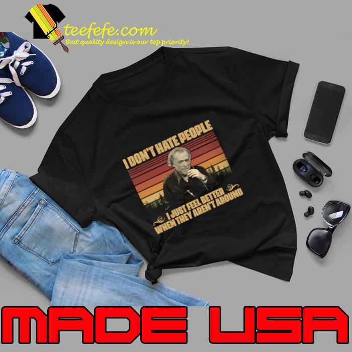 Factotum Wanderlust I Don't Hate People Just Feel Better When They Aren't Around Vintage T-Shirt