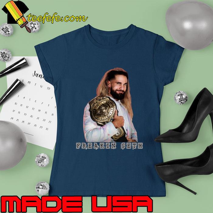 Freakin Seth World Heavyweight Supershows Rollins And Finn Balor T-Shirt Ladies tee Freakin Seth World Heavyweight Supershows Rollins And Finn Balor T-Shirt Ladies tee