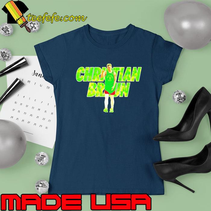 Funny christian Braun Denver Nuggets Protro Lime Green s Ladies tee Funny christian Braun Denver Nuggets Protro Lime Green s Ladies tee