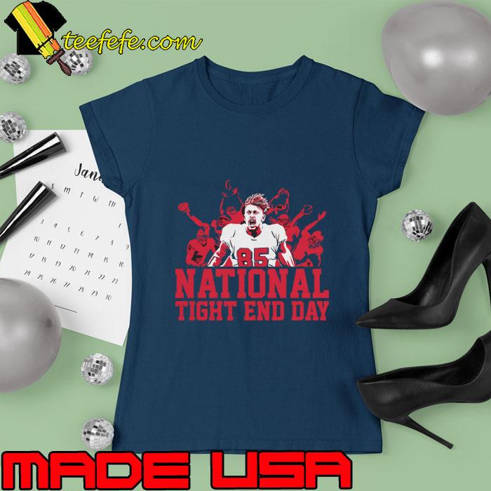 George Kittle National Tight End Day Football An American 1993 T-Shirt Ladies tee George Kittle National Tight End Day Football An American 1993 T-Shirt Ladies tee