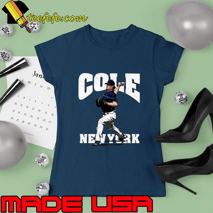 Gerrit Cole an American Baseball Pitcher for the New York Yankees T-Shirt Ladies tee Gerrit Cole an American Baseball Pitcher for the New York Yankees T-Shirt Ladies tee
