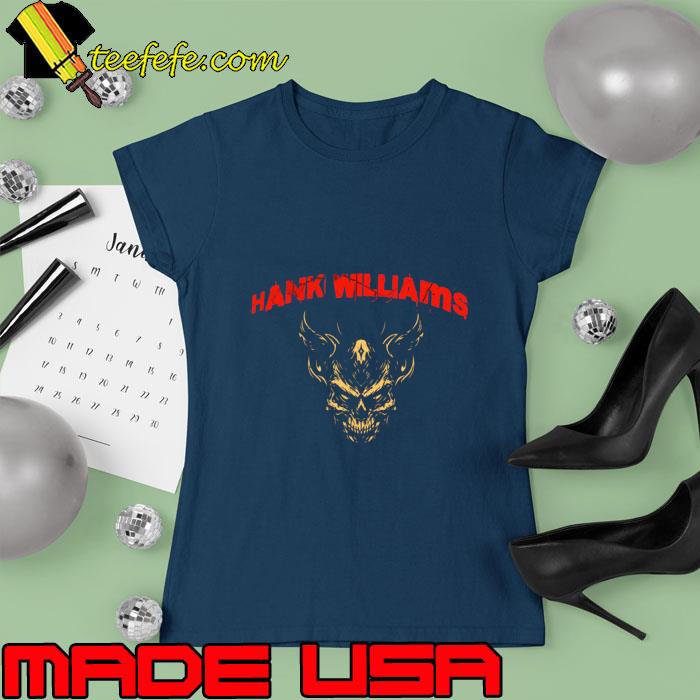 Hank Skulls Poster T-Shirt Ladies tee Hank Skulls Poster T-Shirt Ladies tee