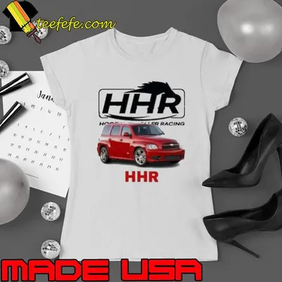 HHR horse racing red car shirt