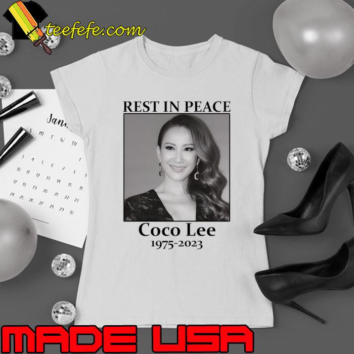 Hong Kong singer Coco Lee RIP Rest in Peace T-Shirt Ladies tee Hong Kong singer Coco Lee RIP Rest in Peace T-Shirt Ladies tee