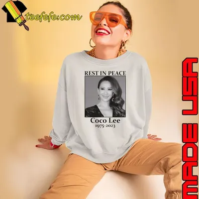 Hong Kong singer Coco Lee RIP Rest in Peace T-Shirt