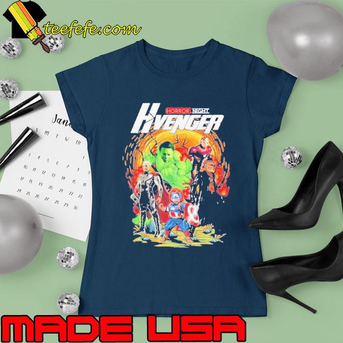 Horror Night Hvenger Marvel Halloween Shirt Ladies tee Horror Night Hvenger Marvel Halloween Shirt Ladies tee
