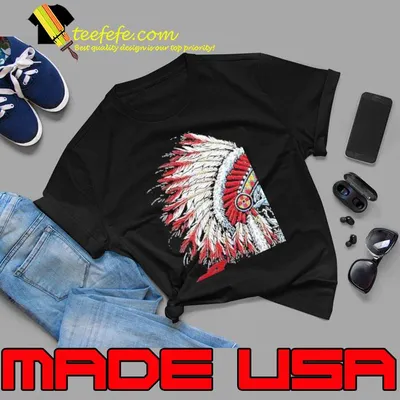 Indian motorcycle skull native american shirt