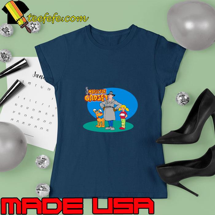 Inspector Gadget T-Shirt Ladies tee Inspector Gadget T-Shirt Ladies tee