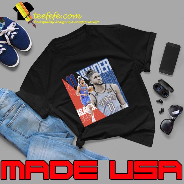 Isaiah Joe Basketball Design Poster Thunder T-Shirt