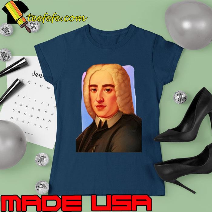 Italian Composer Alessandro Scarlatti illustration T-Shirt Ladies tee Italian Composer Alessandro Scarlatti illustration T-Shirt Ladies tee