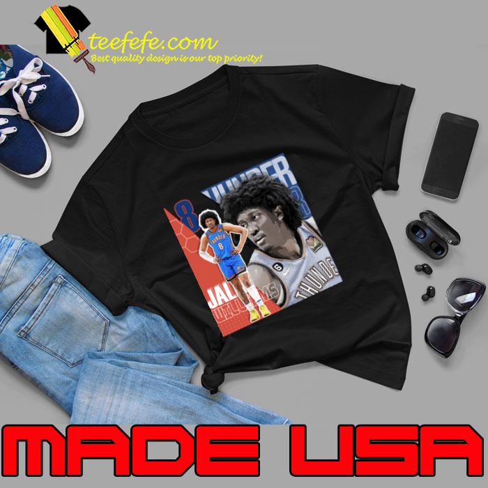 Jalen Williams Basketball Design Poster Thunder T-Shirt