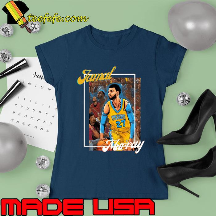 Jamal Murray vector illustration T-Shirt Ladies tee Jamal Murray vector illustration T-Shirt Ladies tee