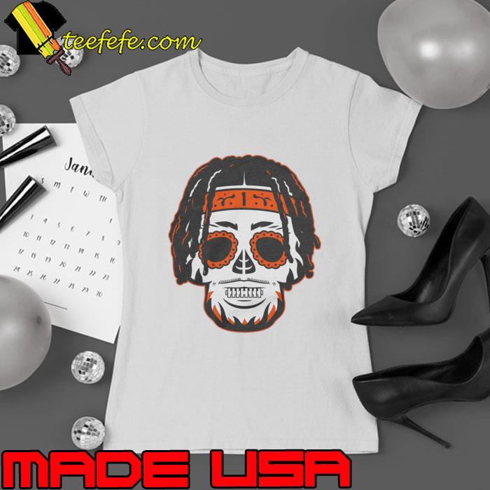 Ja'Marr Chase Sugar Skull Shirt + Hoodie | Cincinnati Bengals