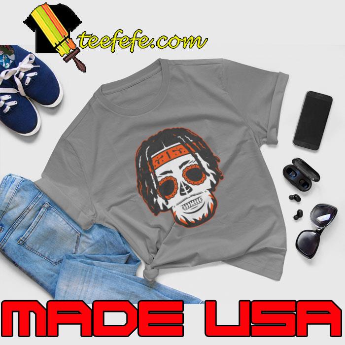 Ja'marr Chase Sugar Skull Football American Cincinnati Bengals NFL T-Shirt,  hoodie, sweater, long sleeve and tank top