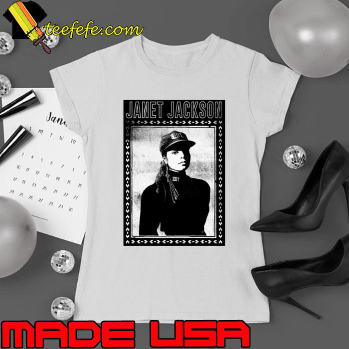 Janet Jackson American singer 80s Vintage Faded T-Shirt Ladies tee Janet Jackson American singer 80s Vintage Faded T-Shirt Ladies tee