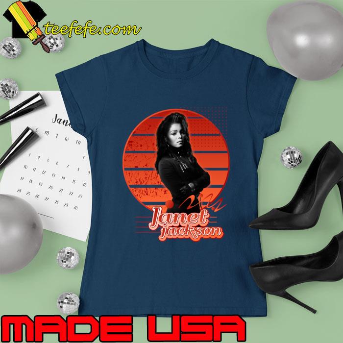 Janet jackson singer american dacncer pop hip hop music vintage T-Shirt Ladies tee Janet jackson singer american dacncer pop hip hop music vintage T-Shirt Ladies tee